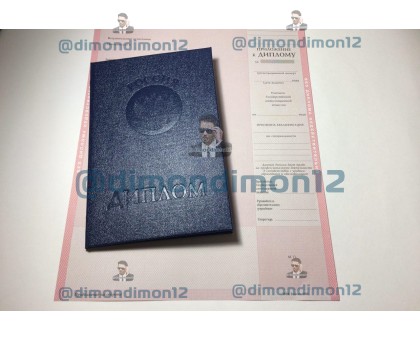 Купить диплом о среднем специальном образовании 2004-2006 годов