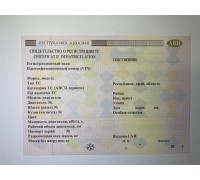 Комплект СТС, ДОВЕРКА, ВВОЗ для авто АБХАЗИЯ для Юр. Лиц